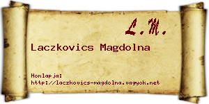 Laczkovics Magdolna névjegykártya